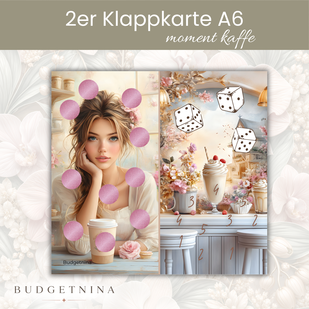 Moment Kaffee - 2er Klappkarte