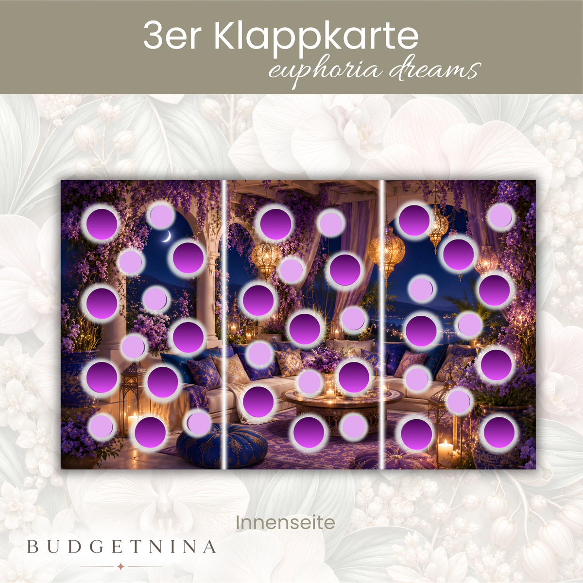 3er Klappkarte Euphoria Dreams