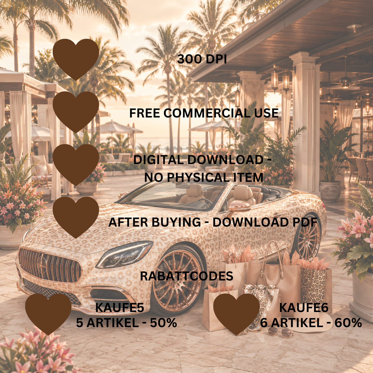 LA Leo Cars – Digitales Clipart Set (73 PNG)