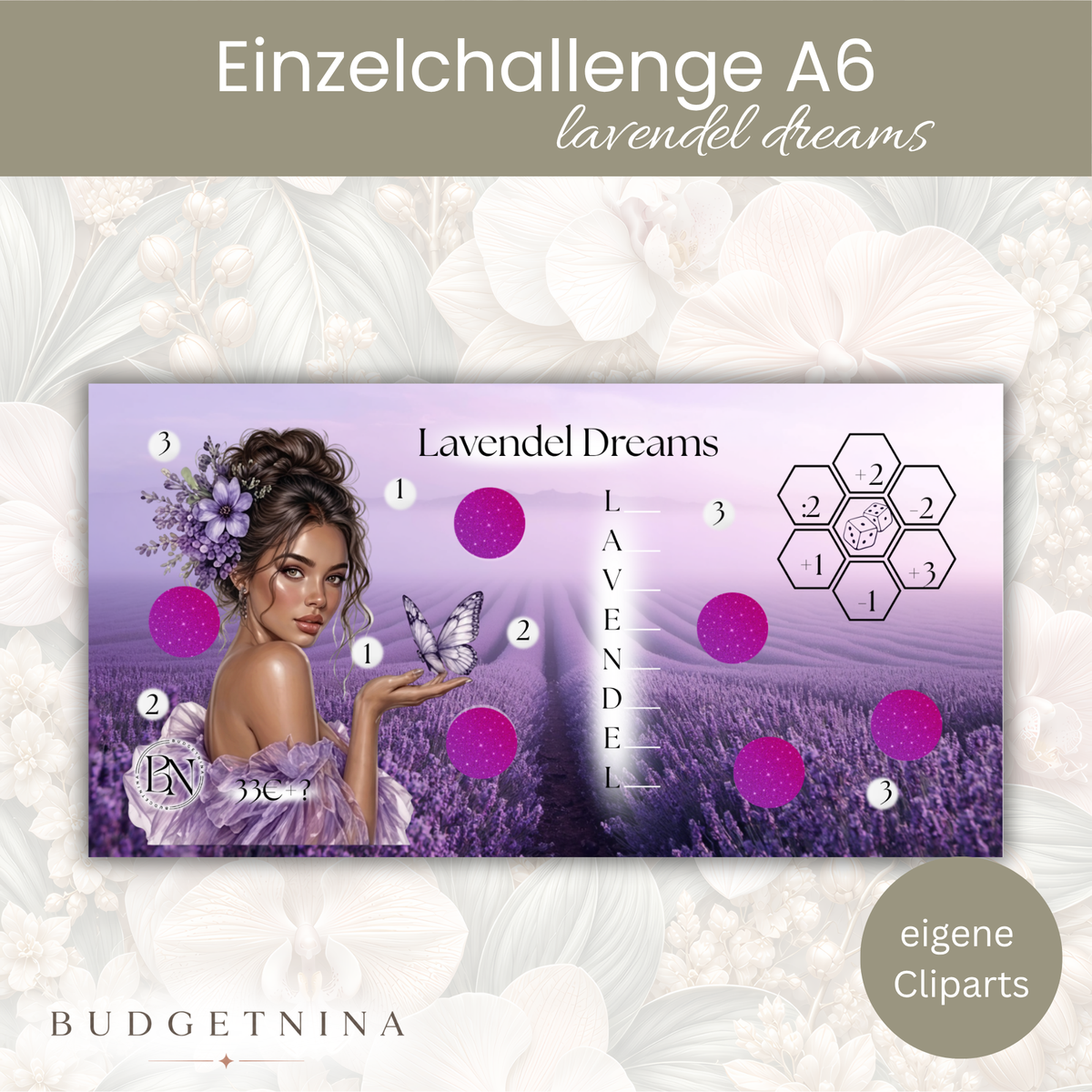 Lavendel Dreams - Einzelchallenge A6