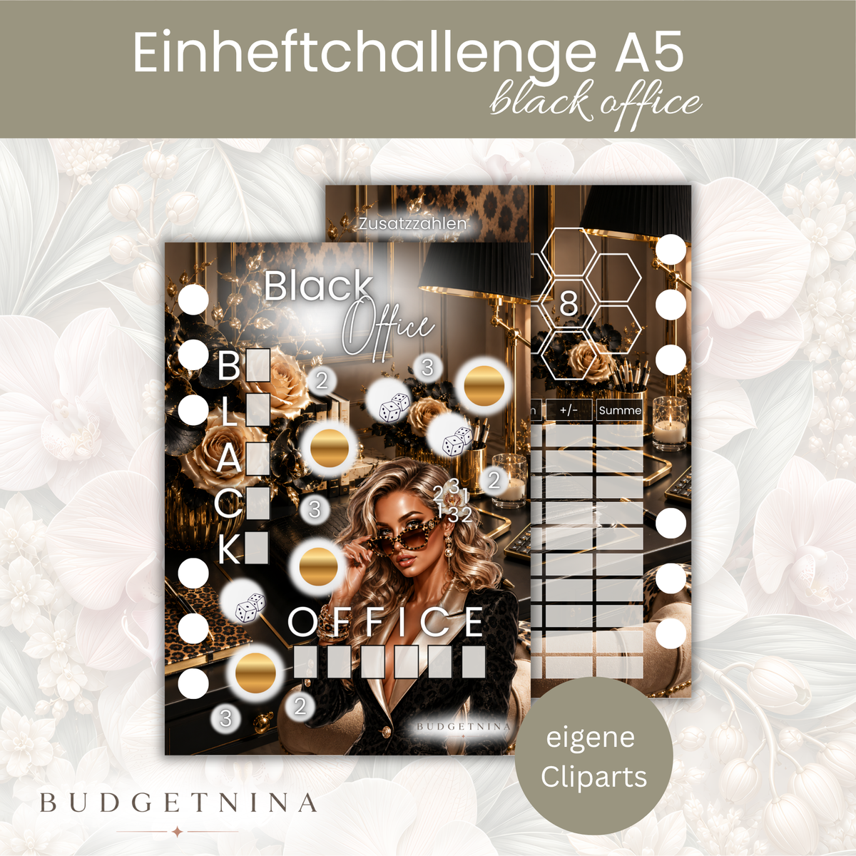 Black Office - Einheftchallenge A5