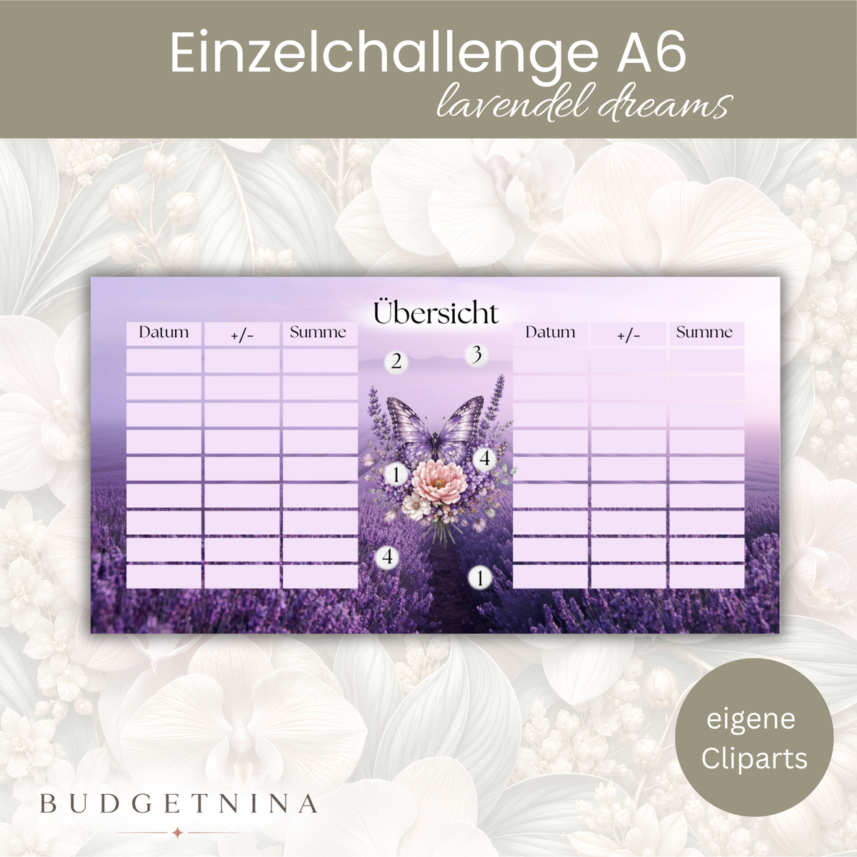 Lavendel Dreams - Einzelchallenge A6