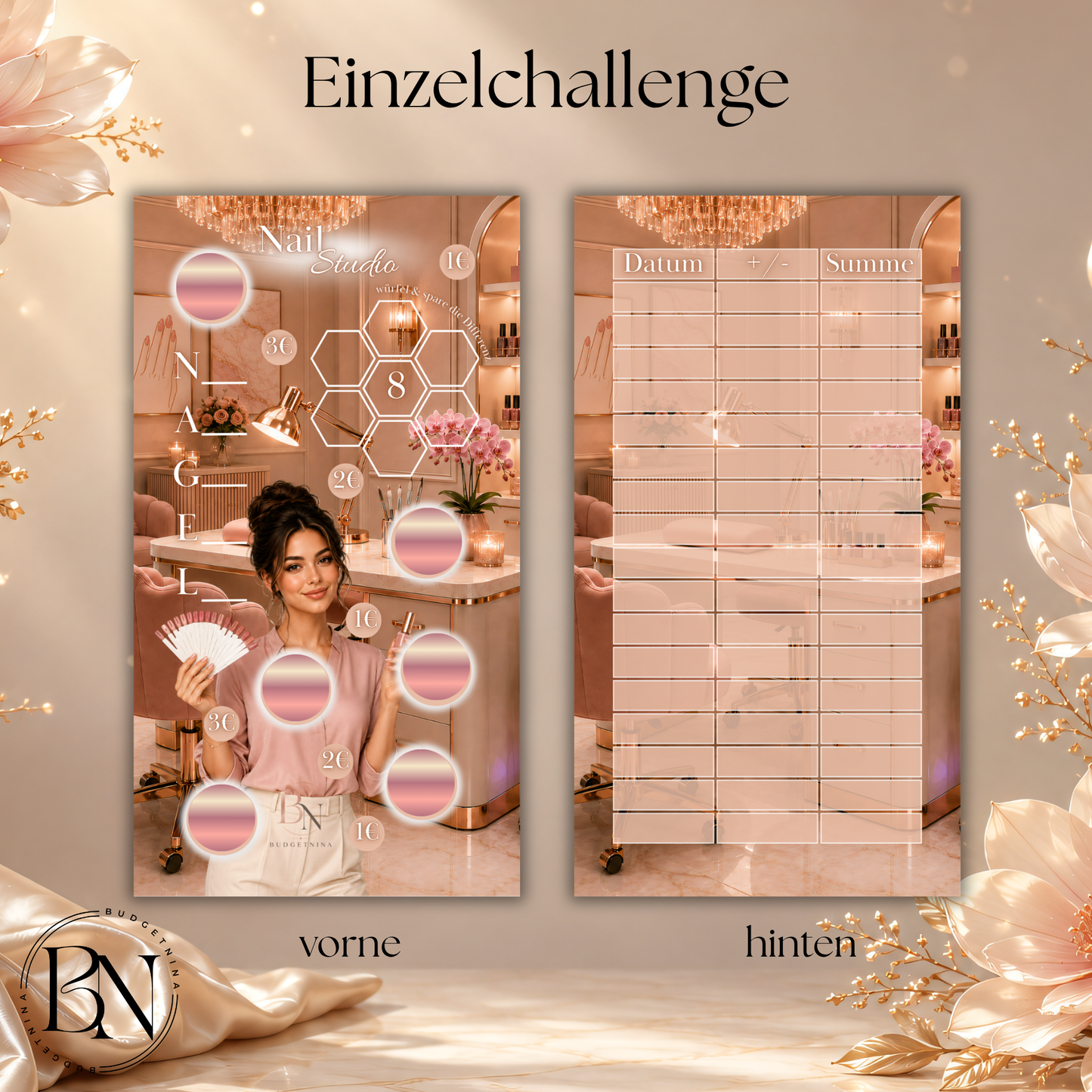 Einzelchallenge "Nail Studio" – Kompakte Beauty Sparchallenge