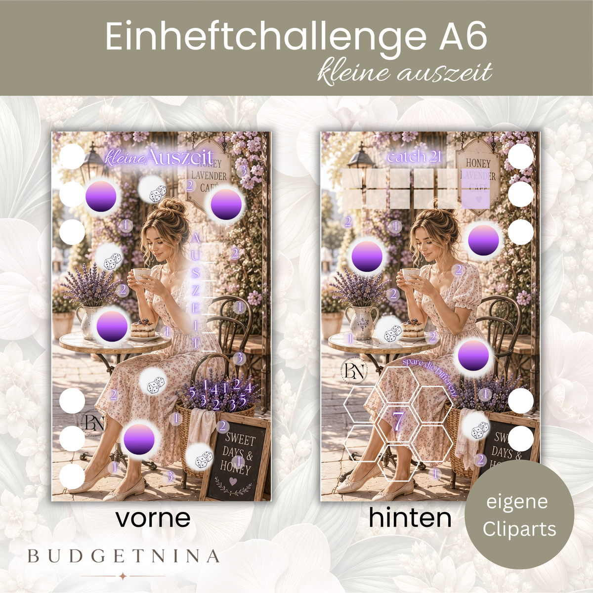 Kleine Auszeit - A6 Einheftchallenge inklusive Dashboard