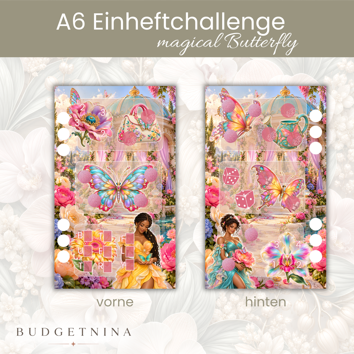 Magical Butterfly - Einheftchallenge