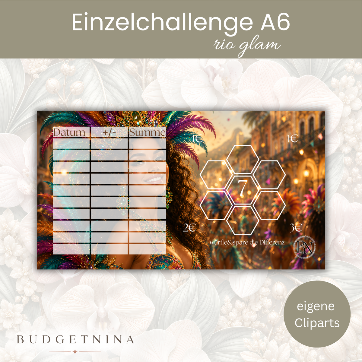 Rio Glam -A6 Einzelchallenge