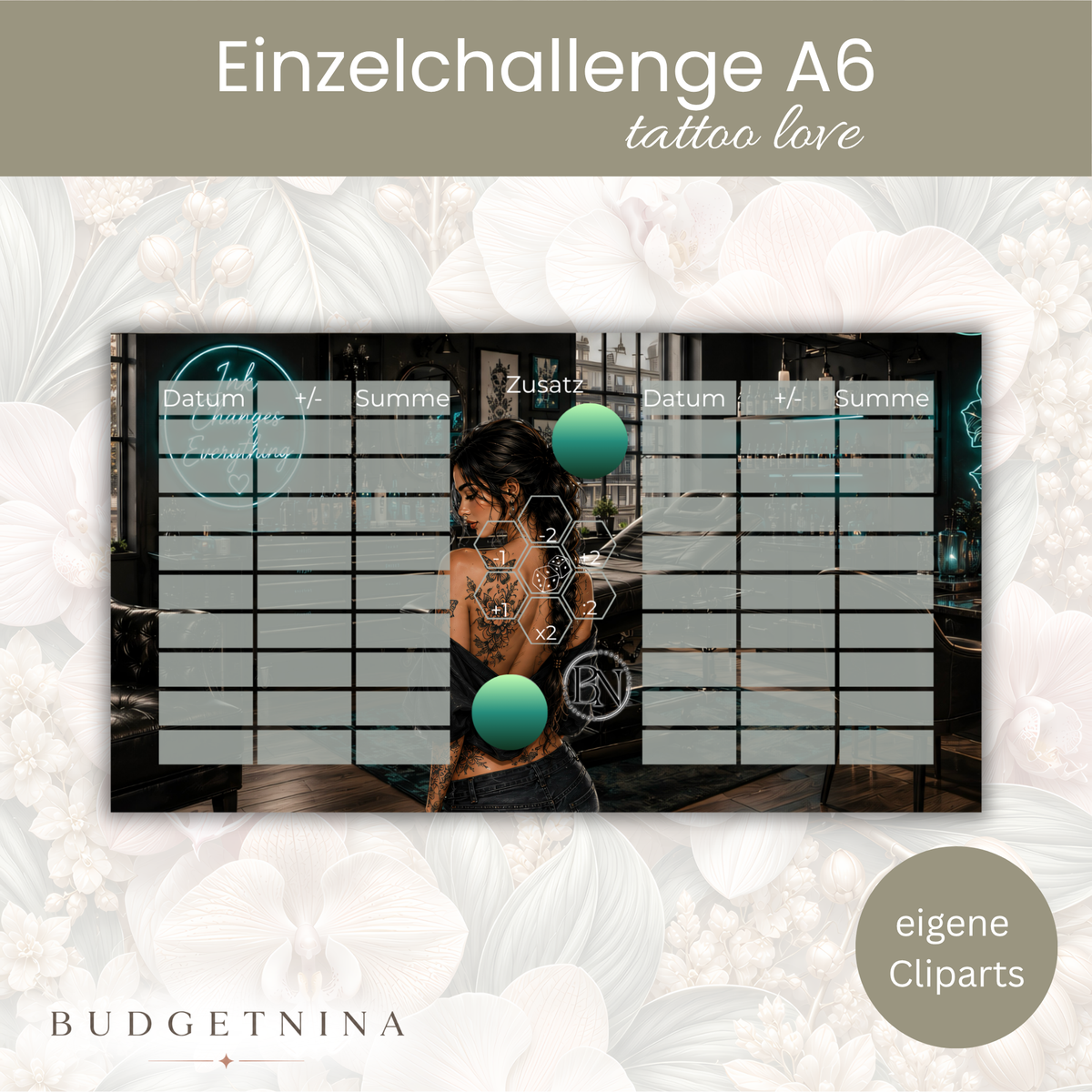 Tattoo Love - A6 Einzelchallenge
