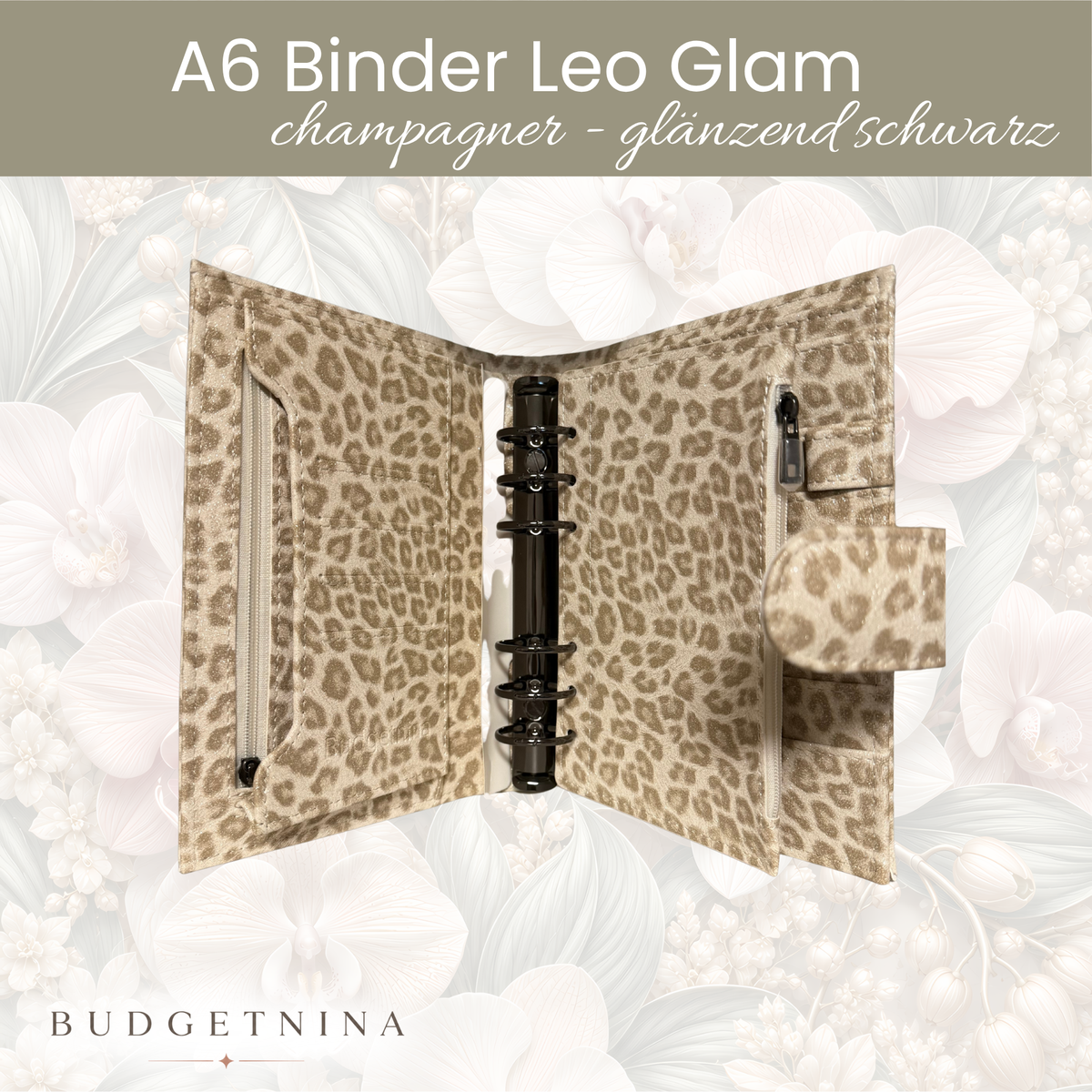 A6 Binder Leo Glam