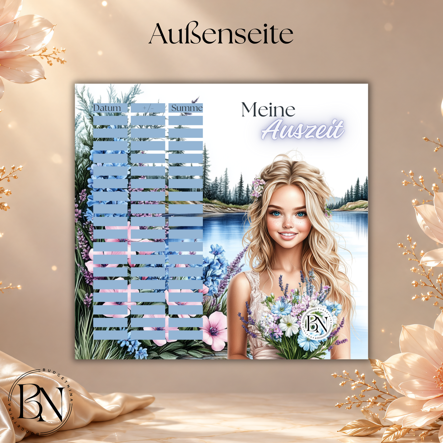 Meine Auszeit - 2er Klappkarte