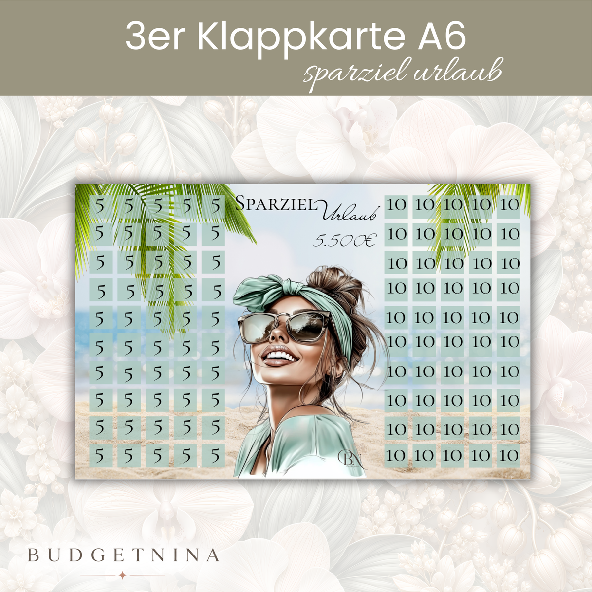 Urlaub Sparplan 5.500€