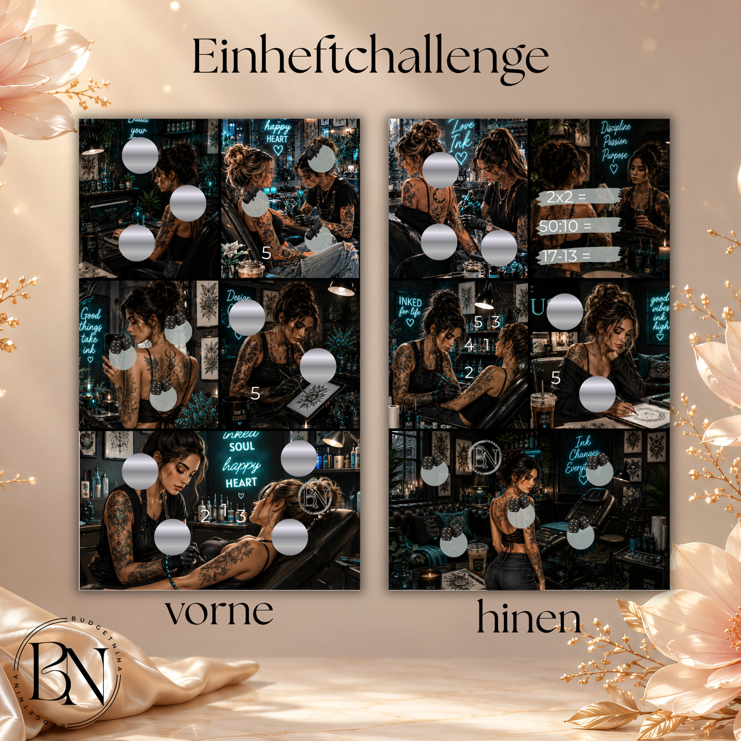 Tattoo Love Einheftchallenge ink. Dashboard