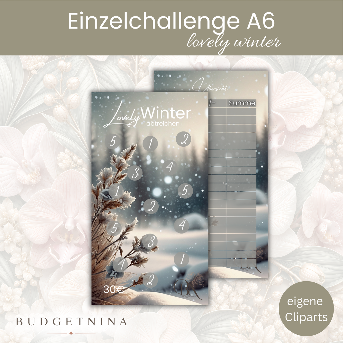 Lovely Winter - A6 Einzelchallenge