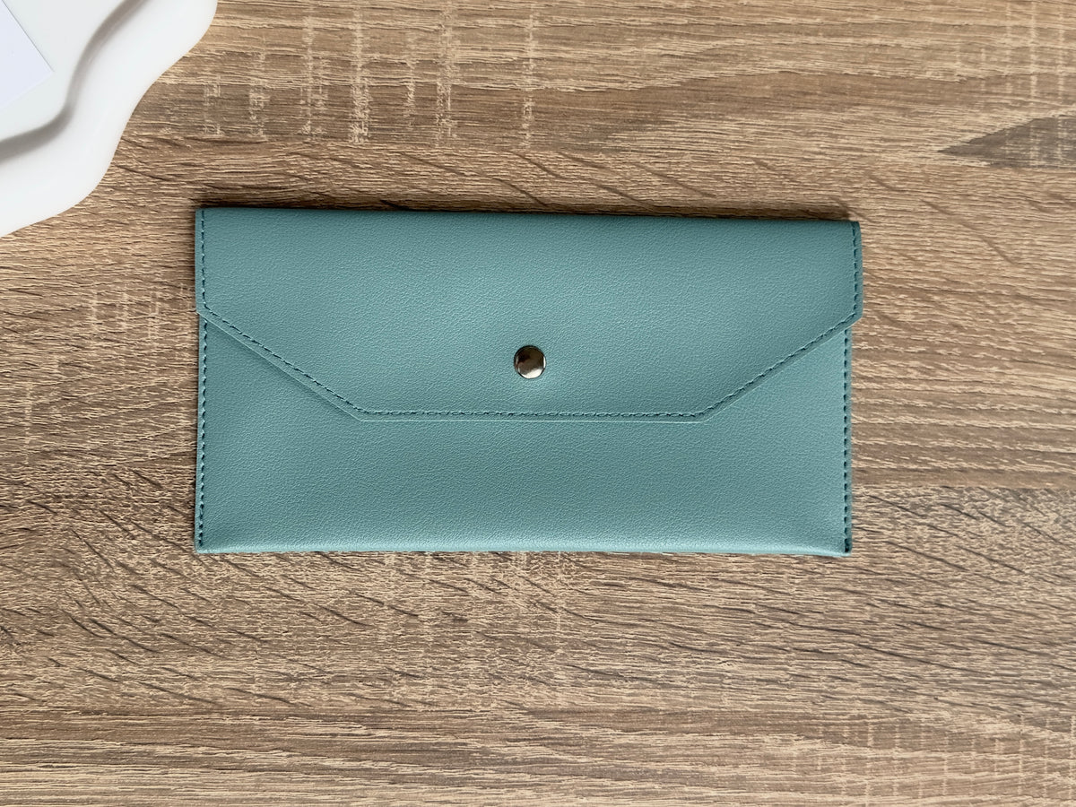 Cash Wallet / Geldmäppchen neutral bunt