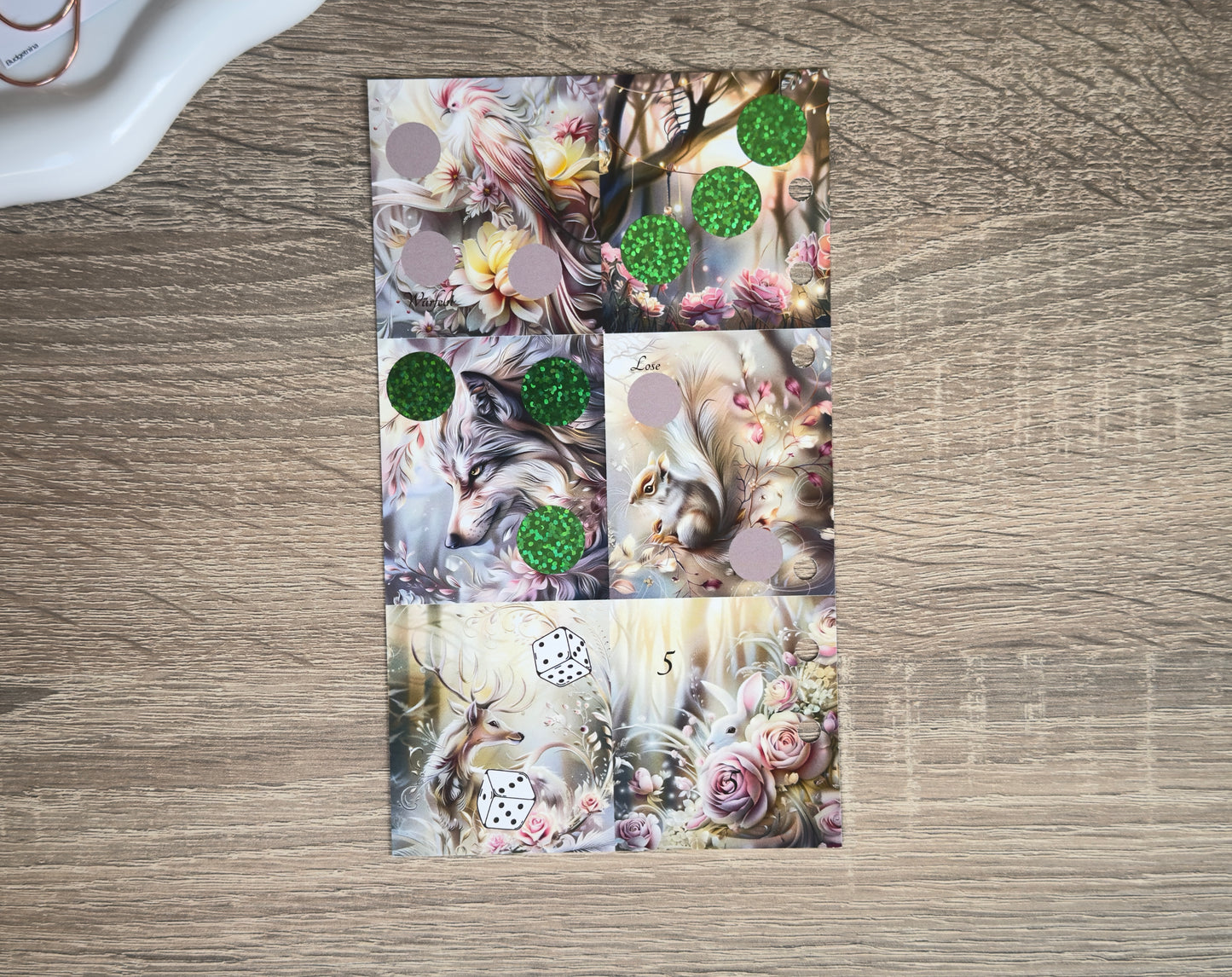 A6 mini Jahreschallenge Verzauberter Wald