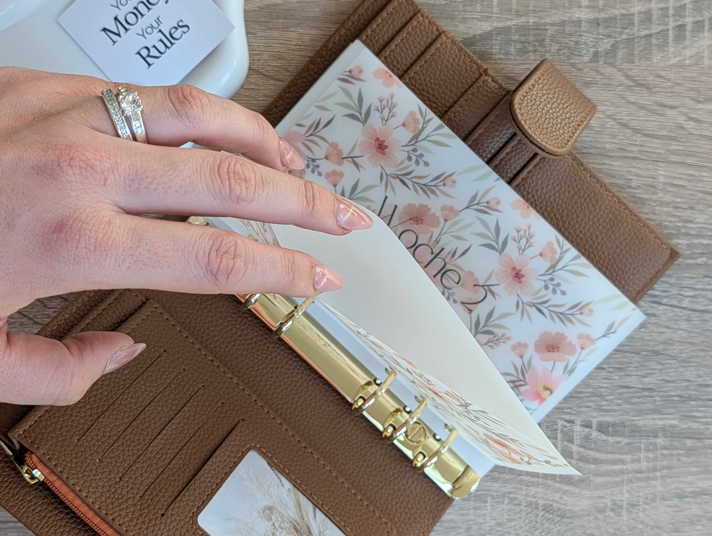 Geldumschlag Premium Floral - personalisiert