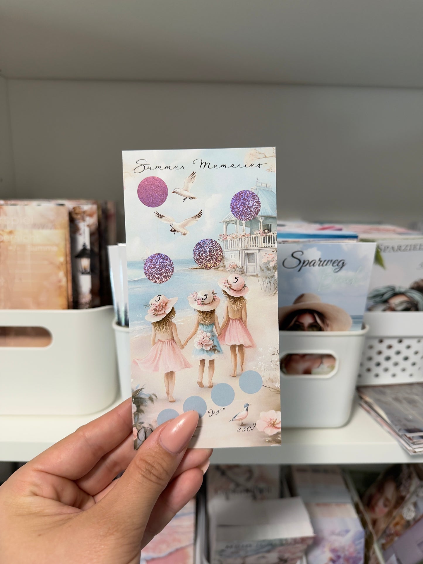 Einzelchallenge Summer Memories | Sparchallenge | Budget Binder Zubehör
