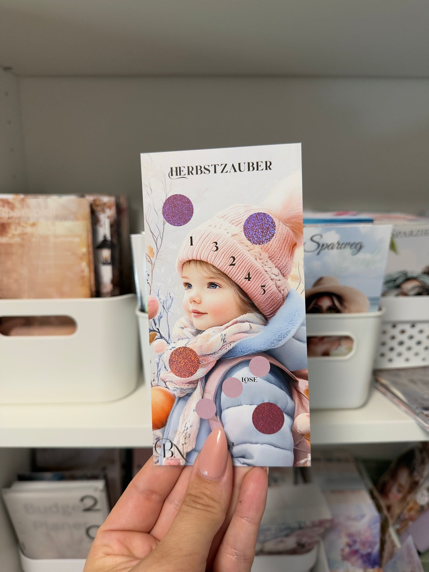 Einzelchallenge Herbstzauber „Kind“ | Sparchallenge | Budget Binder Zubehör