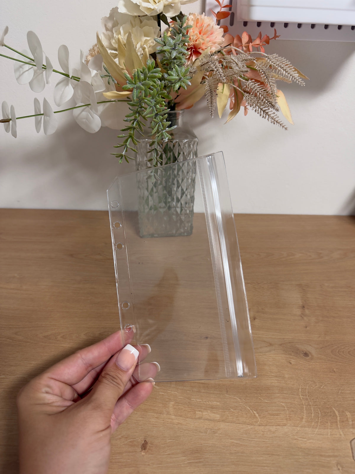 A6 Hüllen Clear & Glitzer - 3 Varianten