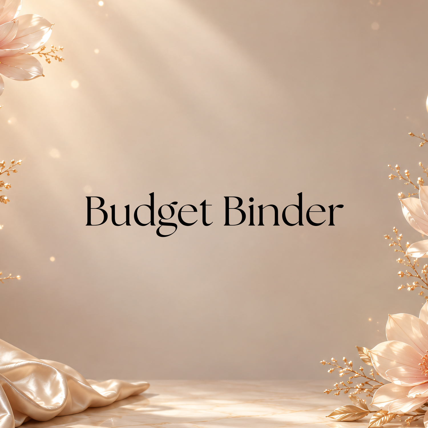 Budget Binder
