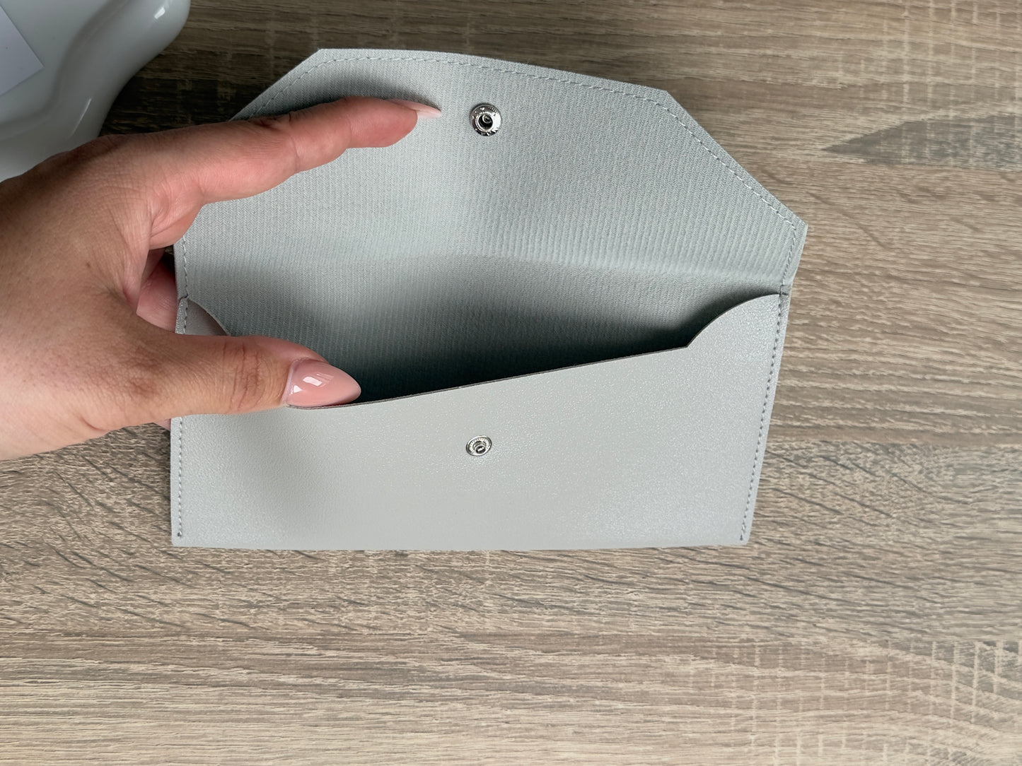 Cash Wallet / Geldmäppchen neutral bunt