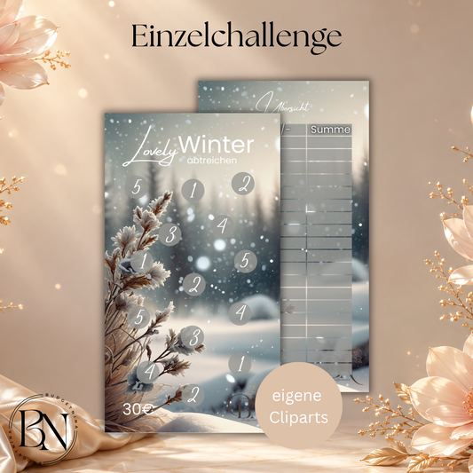 Lovely Winter - A6 Einzelchallenge