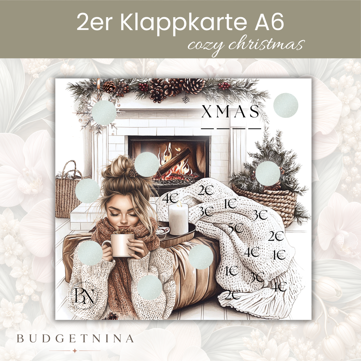 Cozy Christmas - 2er Klappkarte