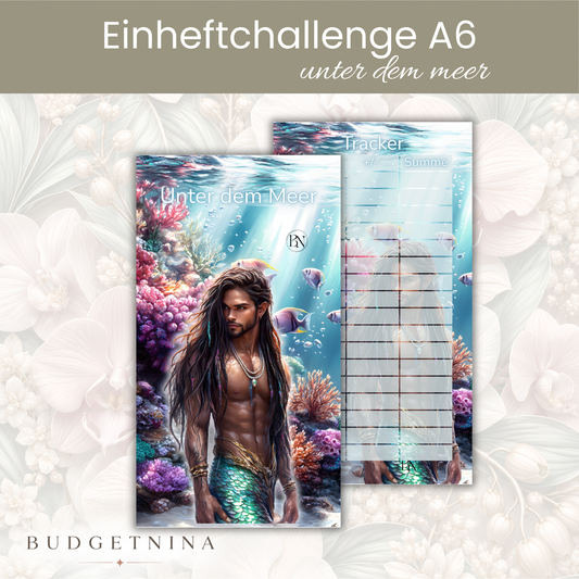 Unter dem Meer- Einheftchallenge A6