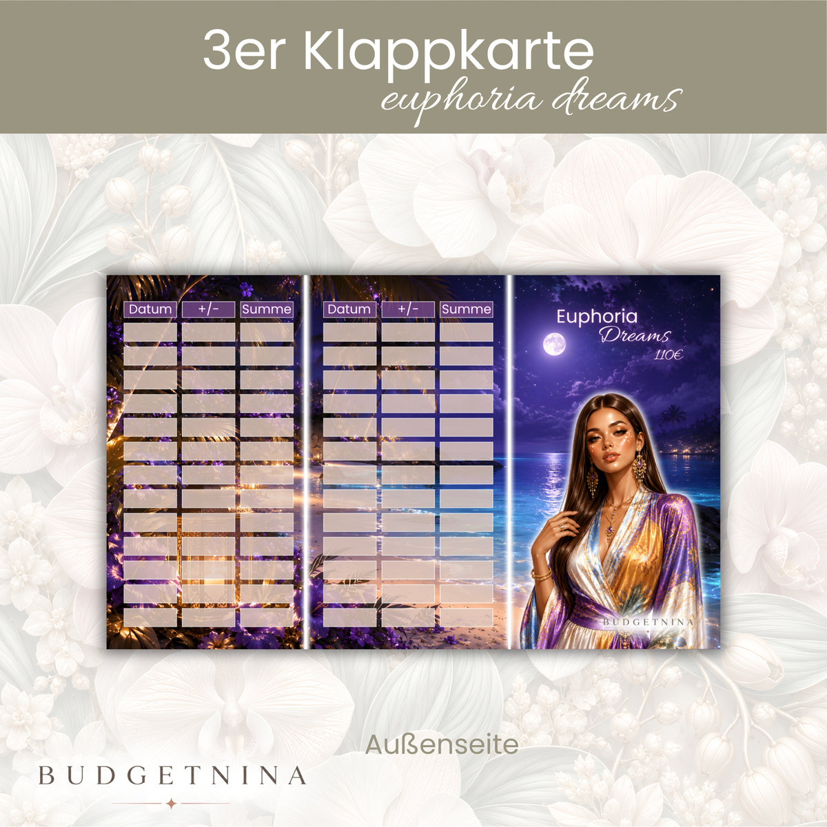 3er Klappkarte Euphoria Dreams