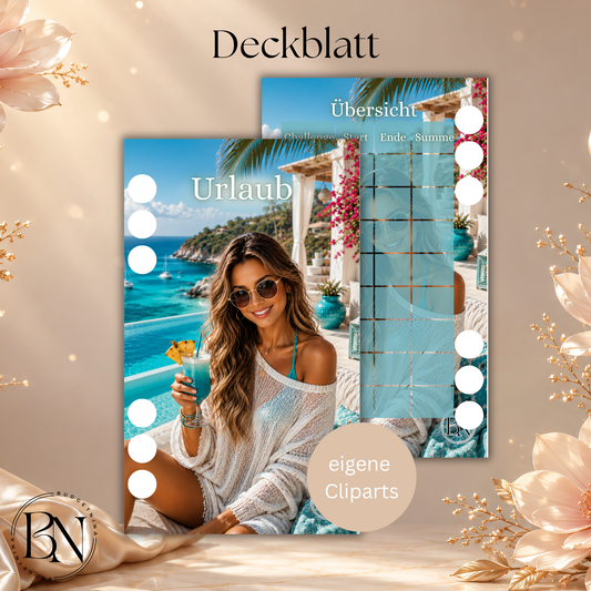 Urlaub  - A6 Deckblatt