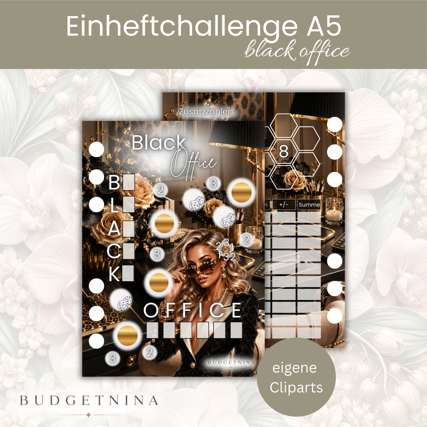 Black Office - Einheftchallenge A5