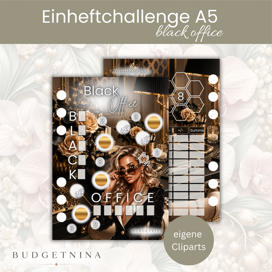 Black Office - Einheftchallenge A5
