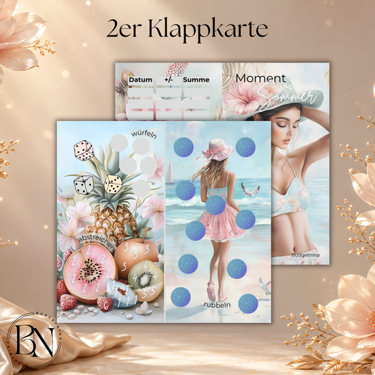 Moment Sommer - 2er Klappkarte