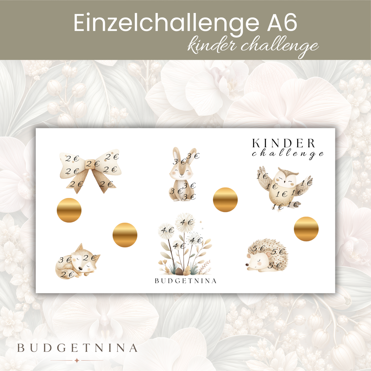 Kinder Challenge A- A6 Einzelchallenge