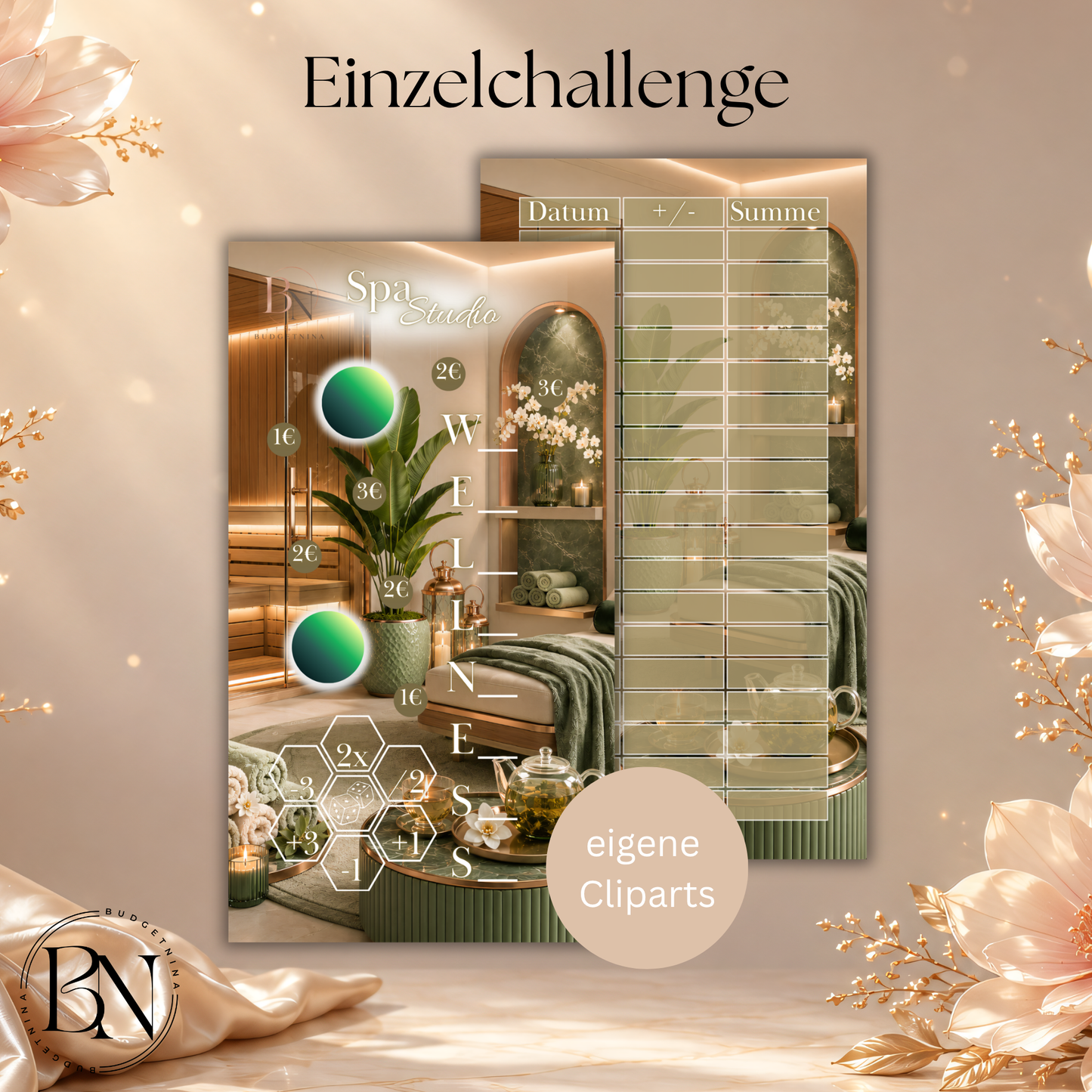 Einzelchallenge "Spa Studio" – Kompakte Wellness Sparchallenge