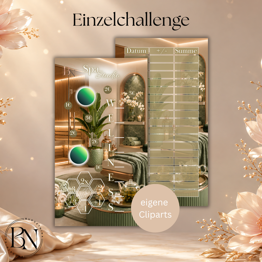 Einzelchallenge "Spa Studio" – Kompakte Wellness Sparchallenge