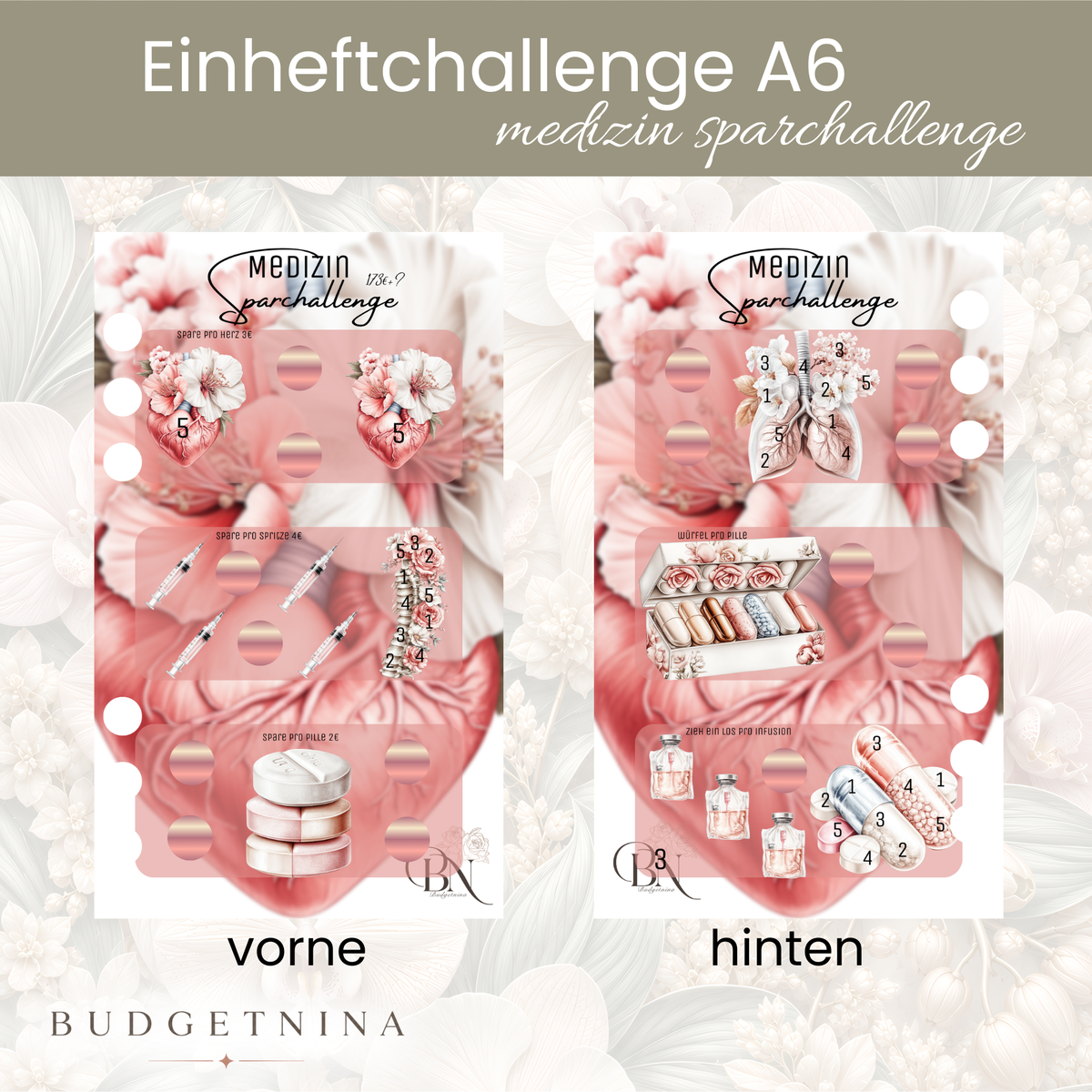 A6 Mini Jahreschallenge Medizin