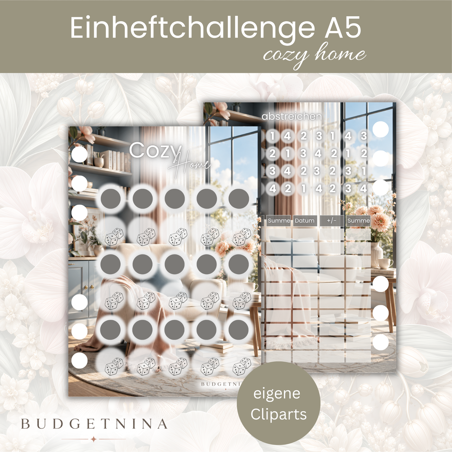 Cozy Home - Einheftchallenge A5