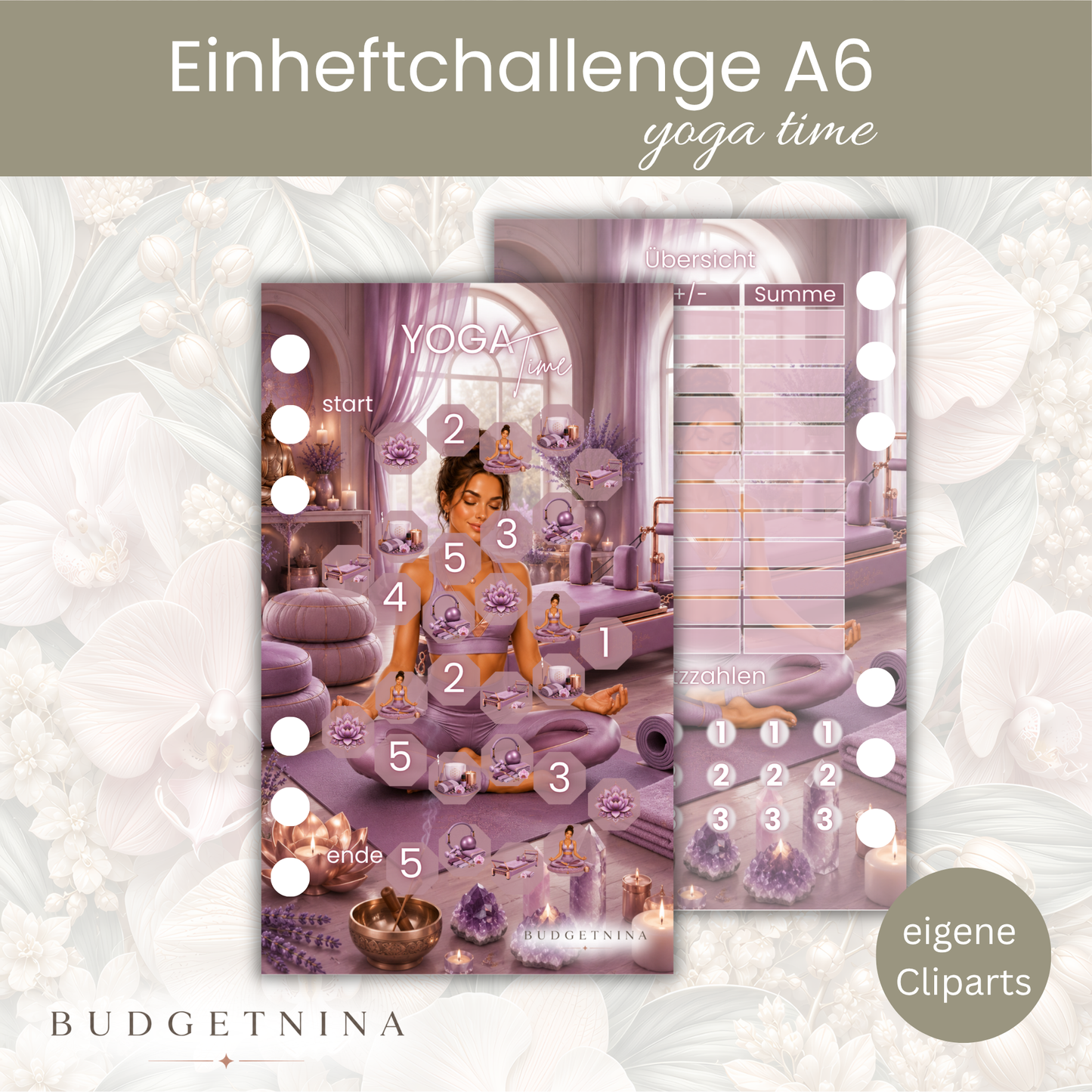 Yoga Time - Einheftchallenge