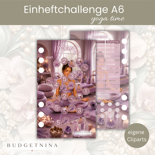 Yoga Time - Einheftchallenge