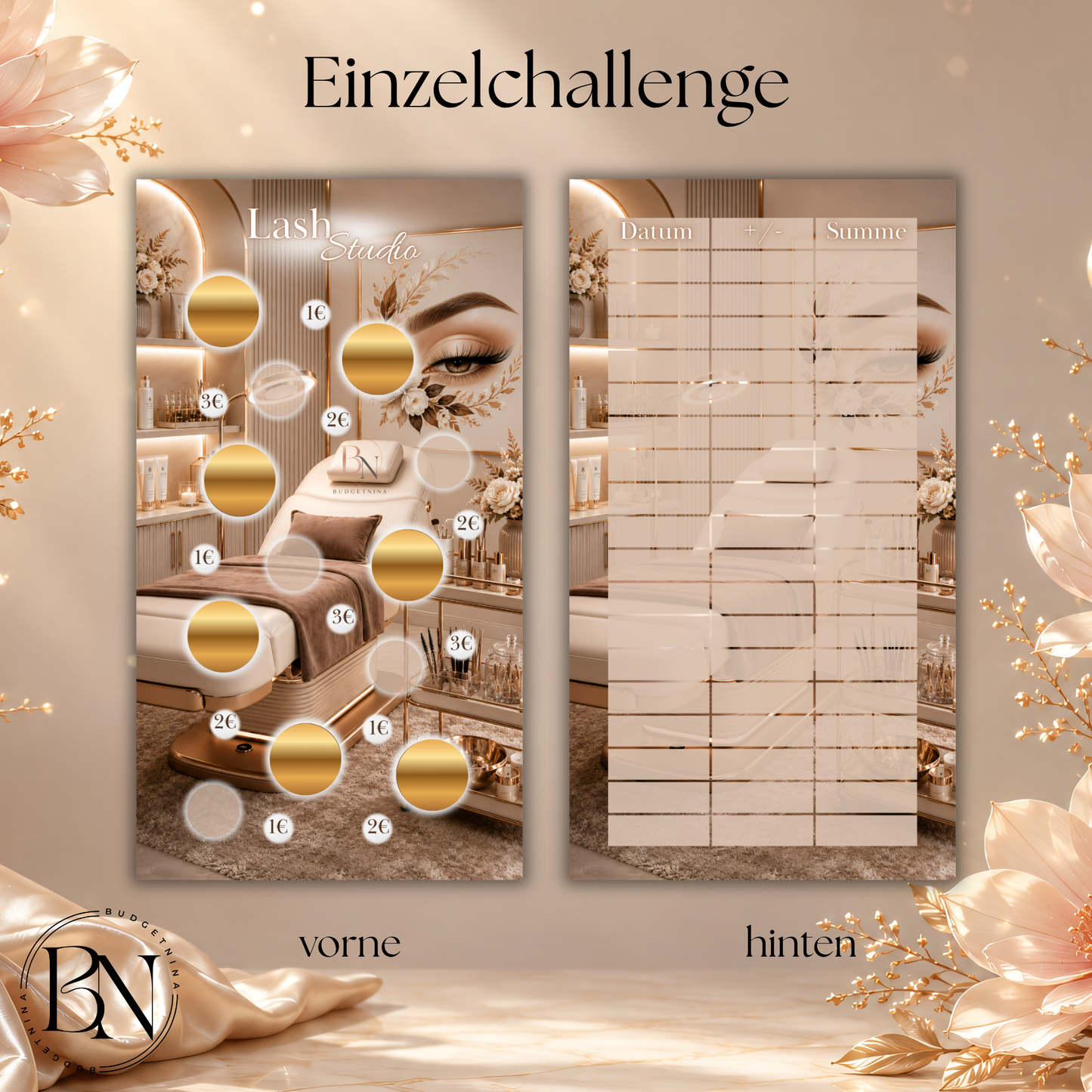 Einzelchallenge "Lash Studio" – Kompakte Beauty Sparchallenge