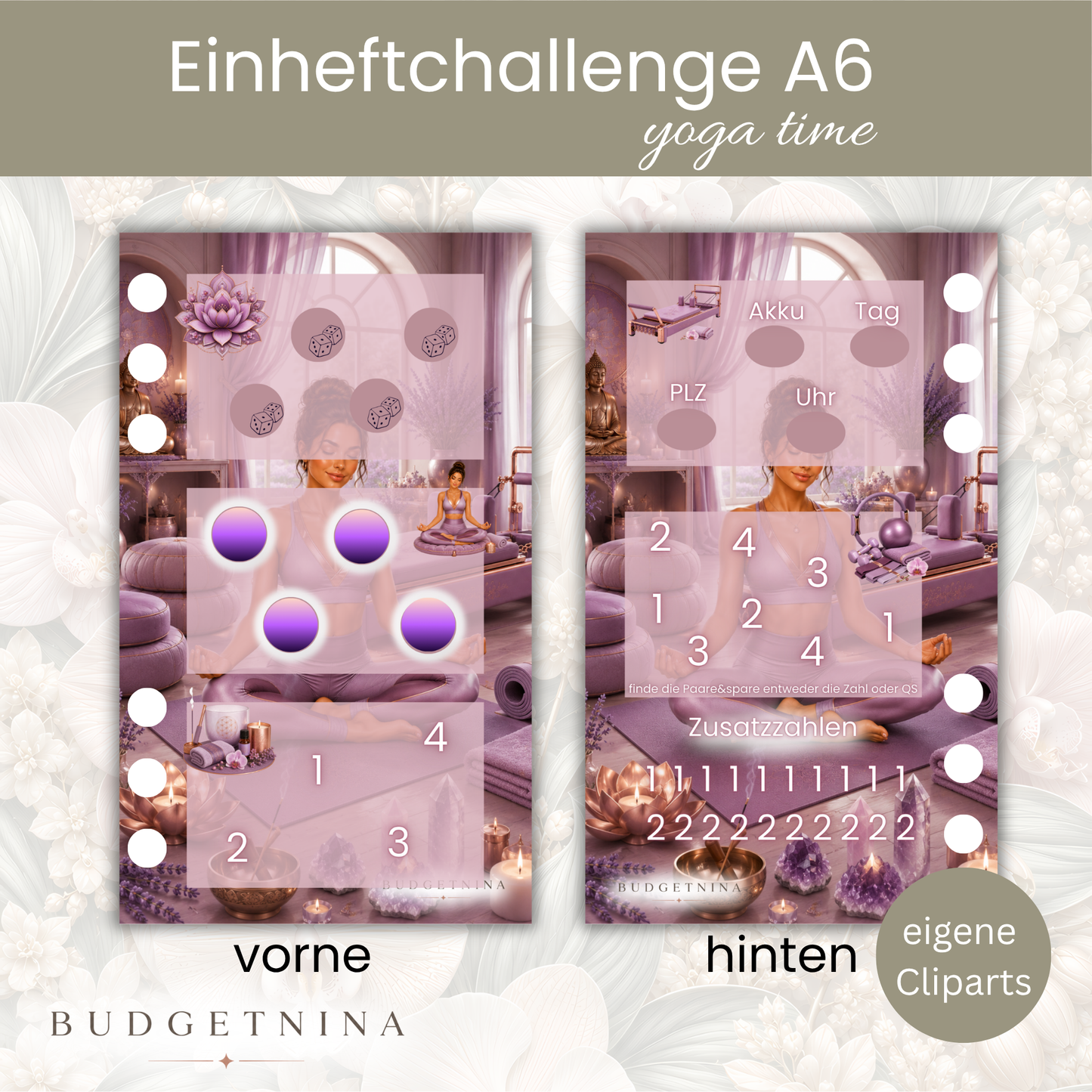 Yoga Time - Einheftchallenge