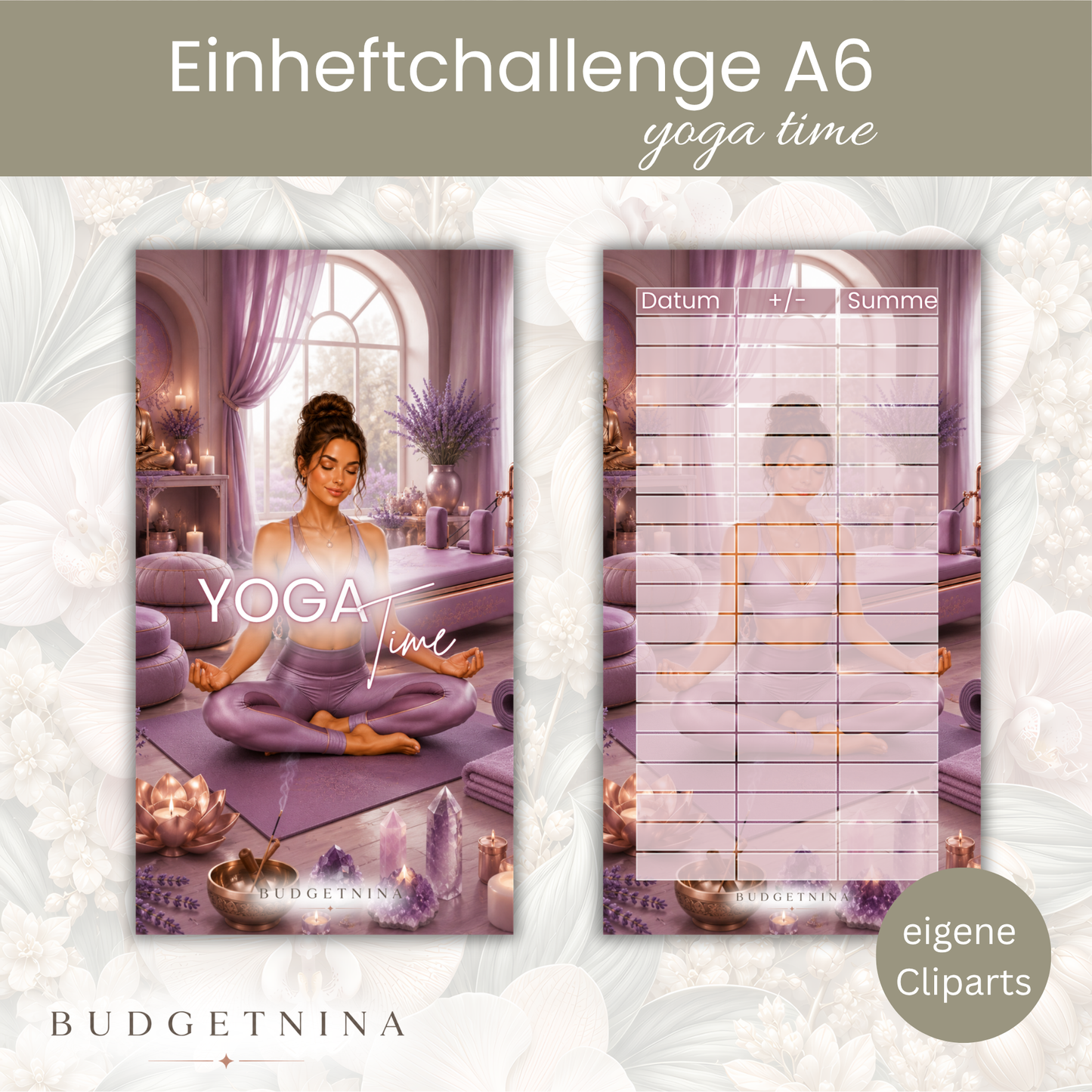 Yoga Time - Einheftchallenge