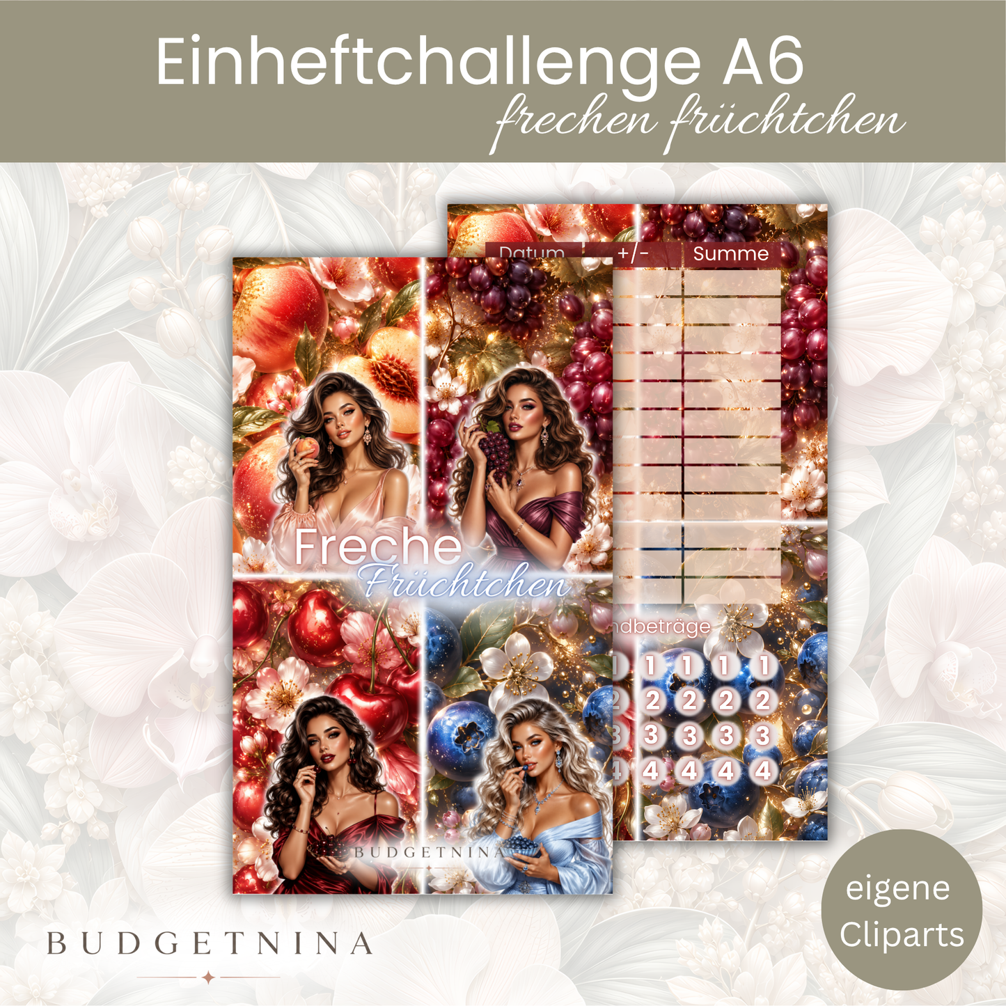 Freche Früchtchen - Einheftchallenge