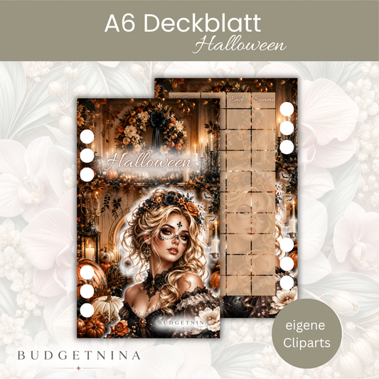 A6 Deckblatt Halloween