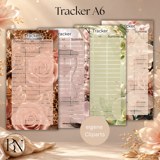 Elegante A6 Budget Tracker