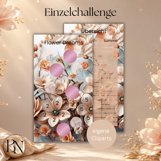 Einzelchallenge Flower Dreams