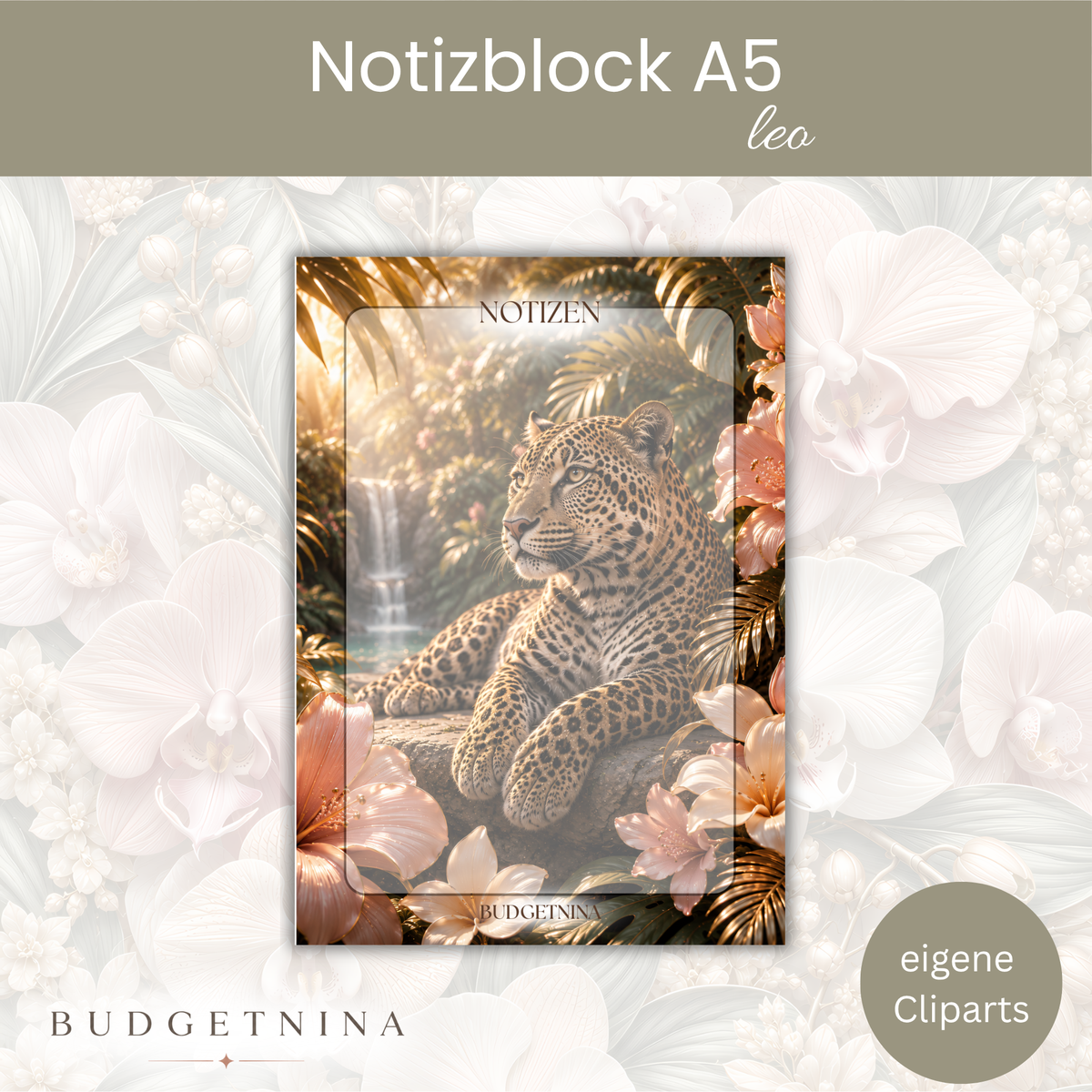 A5 Notizblock - 3 Designs