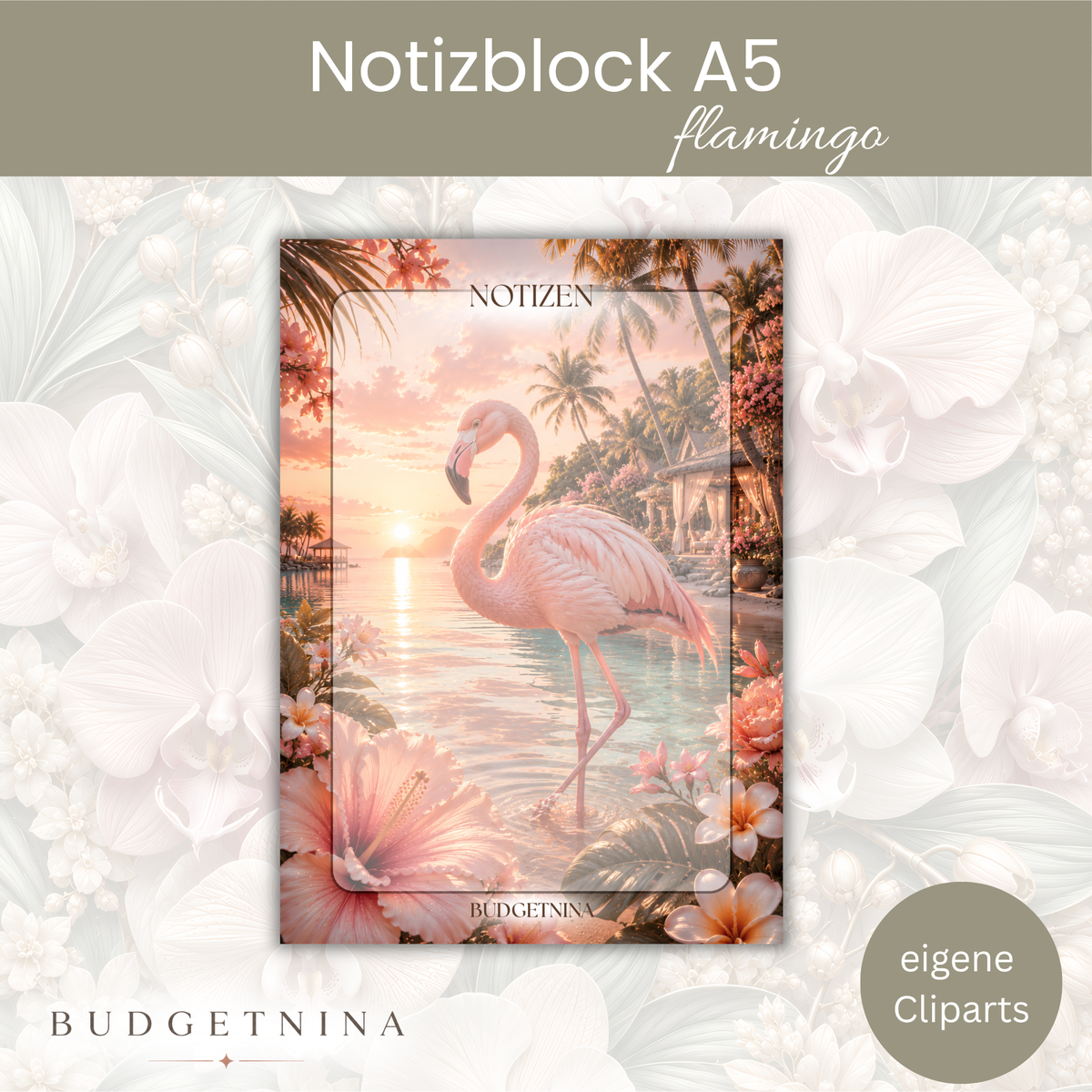 A5 Notizblock - 3 Designs