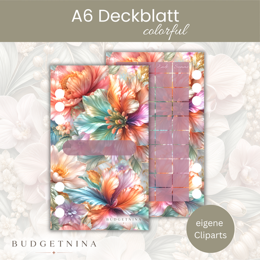 A6 Deckblatt Colorful