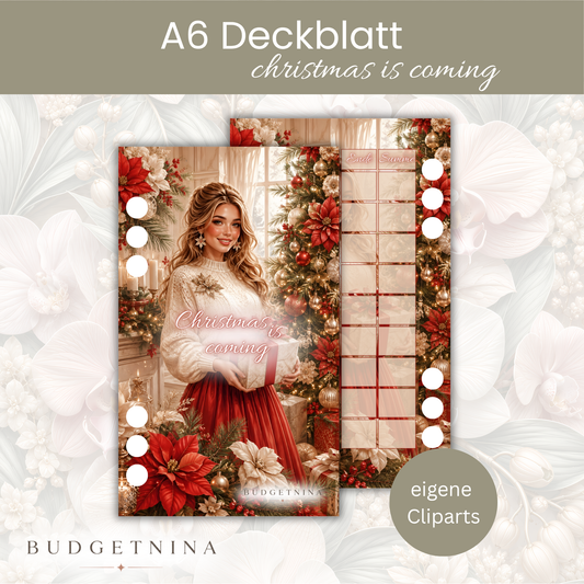 A6 Deckblatt Christmas is coming